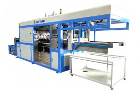 PVC防褥疮坐垫伺服电机吸塑成型设备