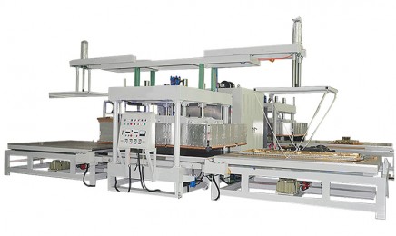 四工位充气床垫高周波热合机非标自动上下料