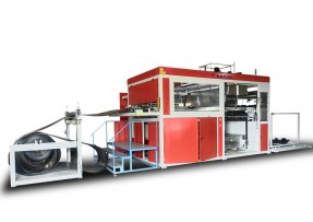 骏精赛HDPE汽车内饰件厚片吸塑机全自动成型设备厂家供应来样试样