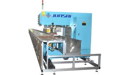 PVC沼气池轨道式高频热合机