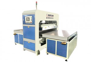 PE+无纺布升温毯热压机-高频机械，高周波