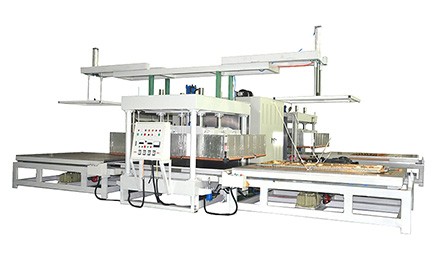 PVC复合冷暖床垫高频热合机